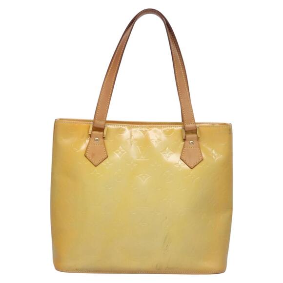 LOUIS VUITTON Monogram Vernis Houston Hand Bag Gris M91053 - Picture 3 of 13